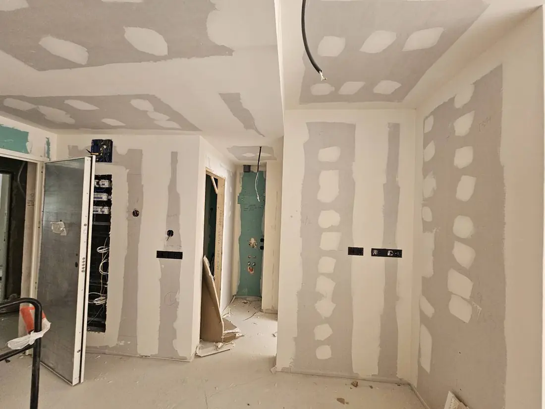 Tabiques pladur — vivienda en Murcia